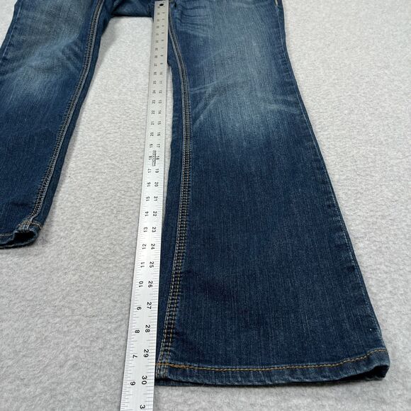 Ariat REAL Jeans Womens 28S (29 x 30) Rosa Perfect Rise Boot Cut Lita Denim - Picture 6 of 14